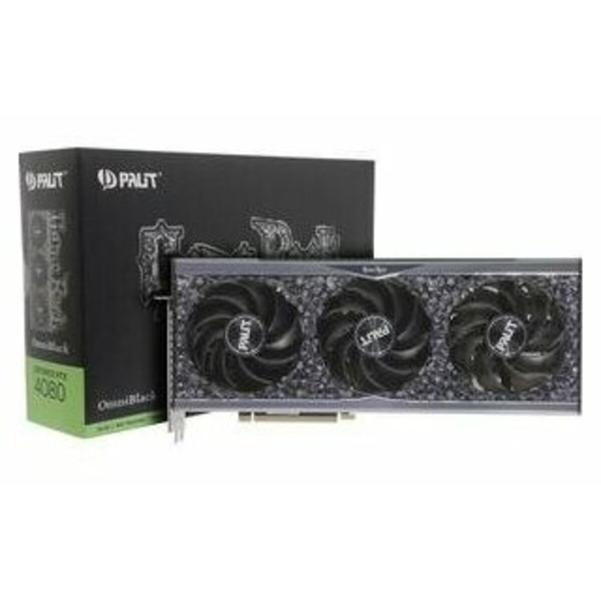 Видеокарта Palit GeForce RTX 4080 16GB GAMEROCK OMNIBLACK (NED4080019T2-1030Q)