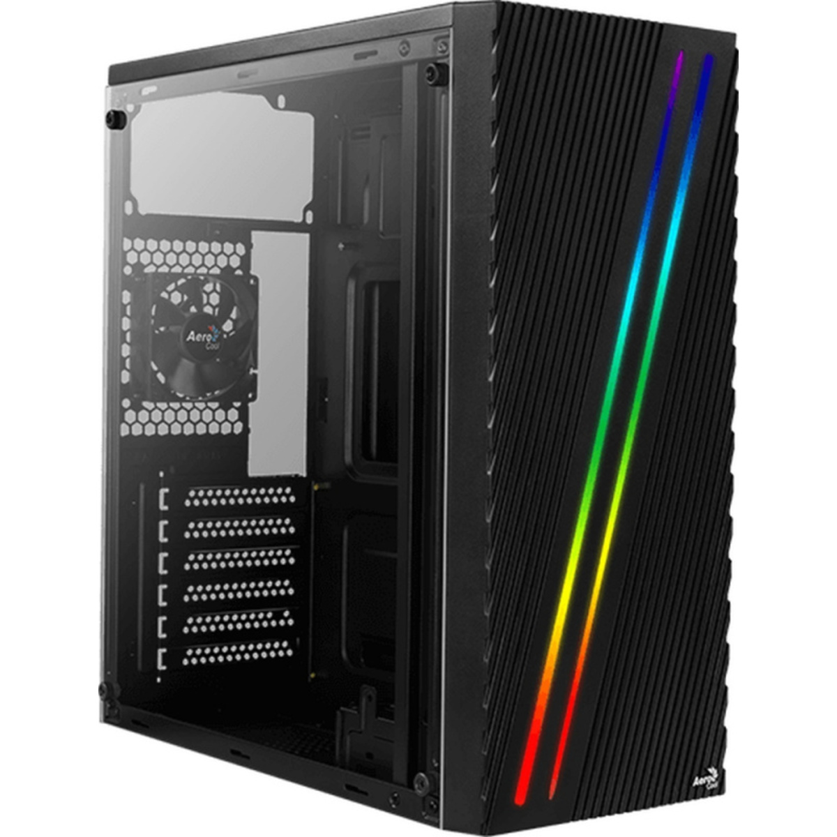 Корпус Aerocool Streak-A-BK-v1 ATX, черный