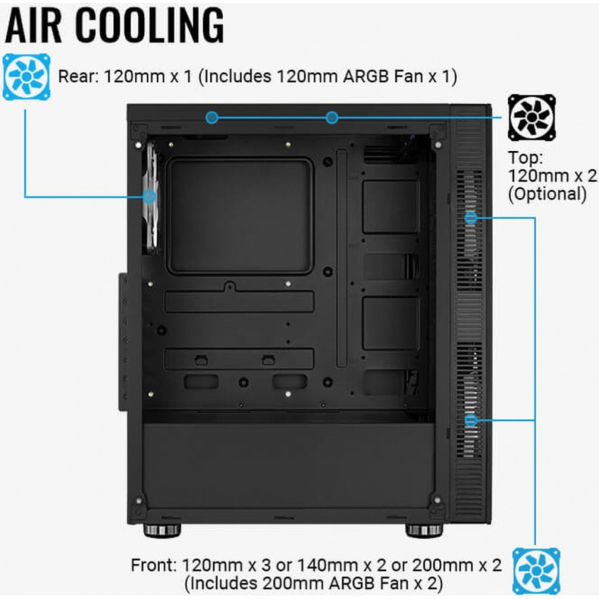 Корпус Aerocool Python-G-BK-v1 ATX (Цвет: Black)