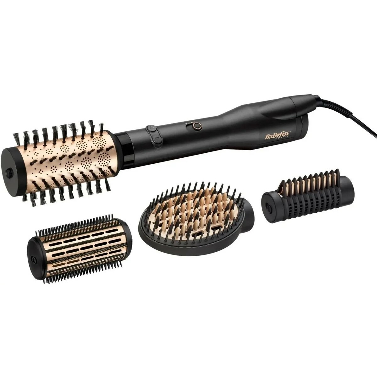 Фен-щетка Babyliss AS970E, черный