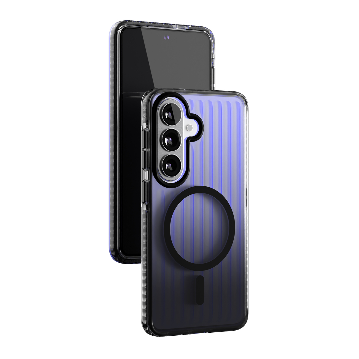 Чехол-накладка VLP Pulse Case with MagSafe для смартфона Samsung S26 (Цвет:Black)