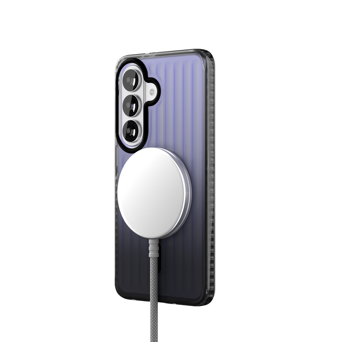 Чехол-накладка VLP Pulse Case with MagSafe для смартфона Samsung S26 (Цвет:Black)