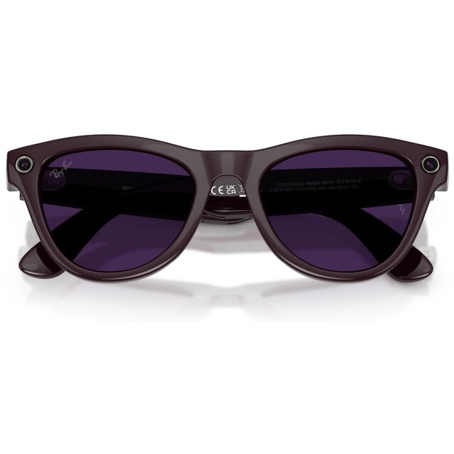 Умные очки Ray-Ban Meta Skyler (Gen 2) RW4014  (Цвет: Shiny Mystic Violet / Transitions Amethyst)