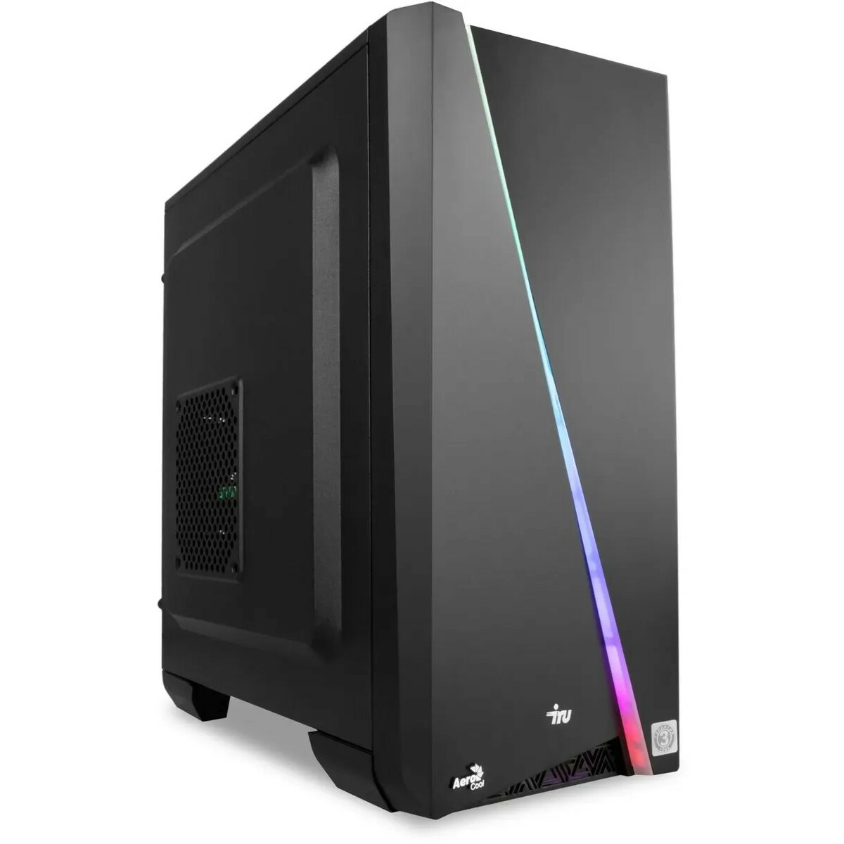 ПК IRU Game 320A5GE (Ryzen 5 5500/16Gb DDR4/SSD512Gb/NVIDIA RTX3050 8Gb/Free DOS/black)