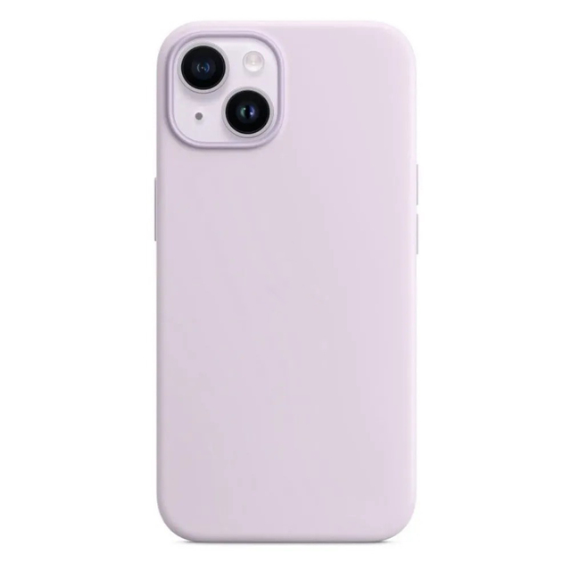 Чехол-накладка Devia Nature Series Silicone Case для смартфона iPhone 14 Plus (Цвет: Purple)