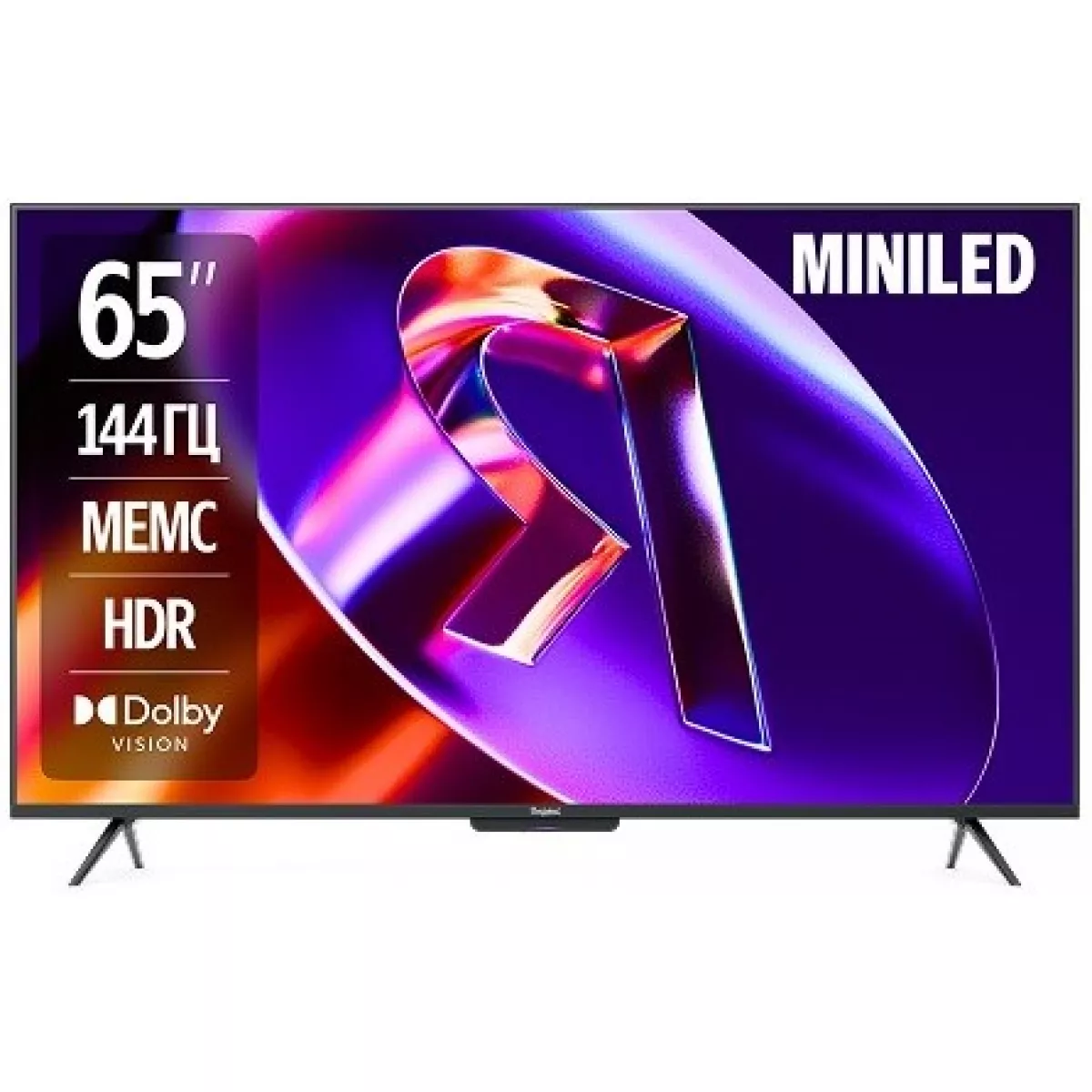 Телевизор Яндекс 65  YNDX-00104, черный