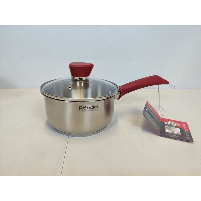 Набор посуды Rondell Strike RDS-818 (Цвет: Inox / Red) Набор посуды Rondell Strike RDS-818 (Цвет: Inox / Red)
