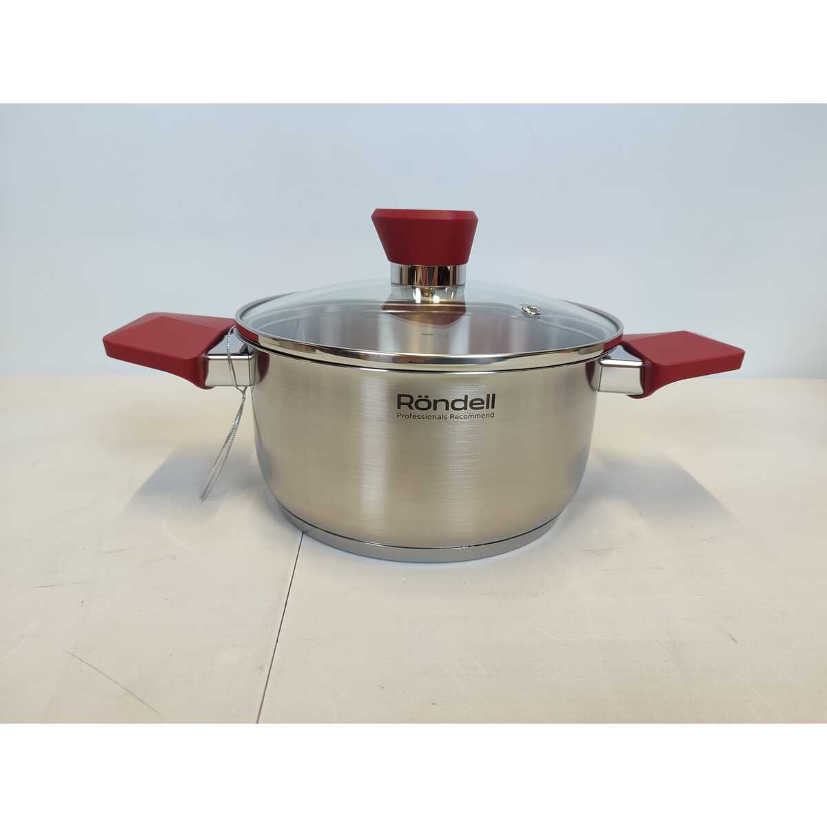 Набор посуды Rondell Strike RDS-818 (Цвет: Inox / Red)