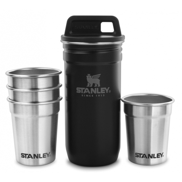 Набор термопосуды Stanley Adventure Nesting Shot Glass (Цвет: Black)