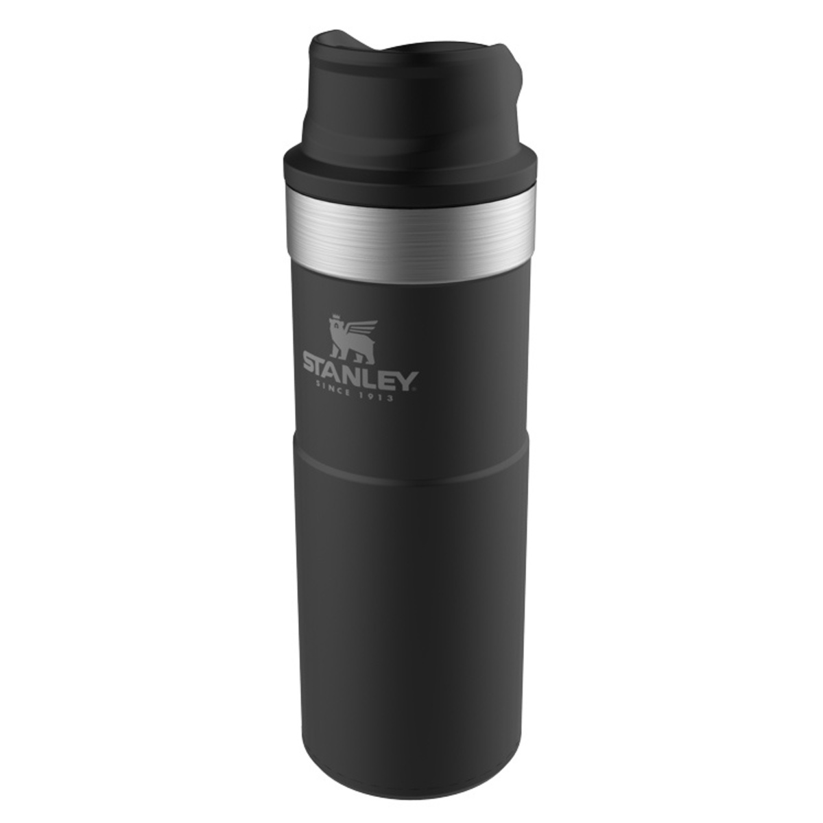 Термокружка Stanley The Trigger-Action Travel Mug 0.47л. (Цвет: Black)