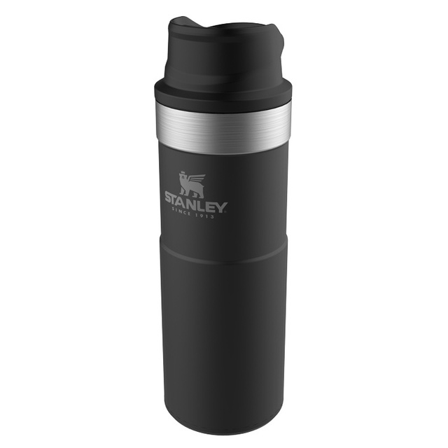 Термокружка Stanley The Trigger-Action Travel Mug 0.47л. (Цвет: Black)