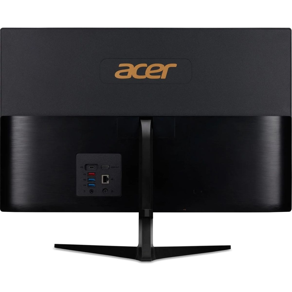 Моноблок Acer Aspire C24-1800 23.8 Full HD i5 1335U (3.4) 16Gb SSD512Gb Iris Xe CR Windows 11 GbitEth WiFi BT 65W клавиатура мышь Cam черный 1920x1080