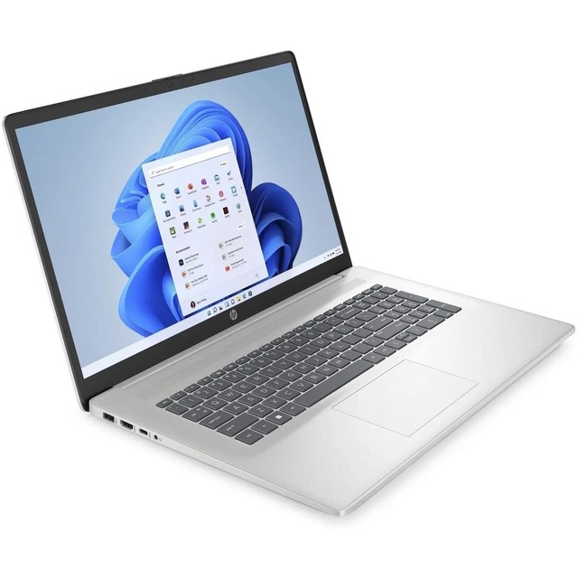 Ноутбук HP 17-cn3155ng Core i5 1335U 16Gb SSD512Gb Intel Iris Xe graphics 17.3 IPS FHD (1920x1080) Windows 11 silver WiFi BT Cam (8L379EA)