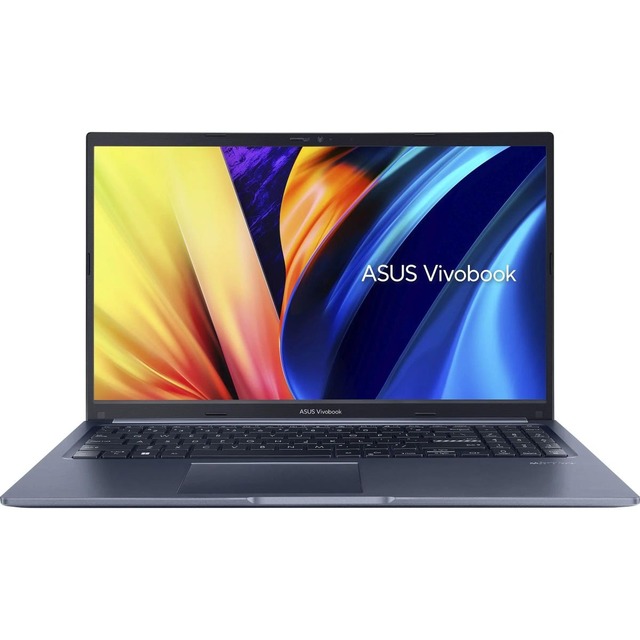 Ноутбук Asus VivoBook X1502ZA-BQ1954 Core i5 12500H 8Gb SSD512Gb Intel Iris Xe graphics 15.6 IPS FHD (1920x1080) noOS blue WiFi BT Cam (90NB0VX1-M02SU0)
