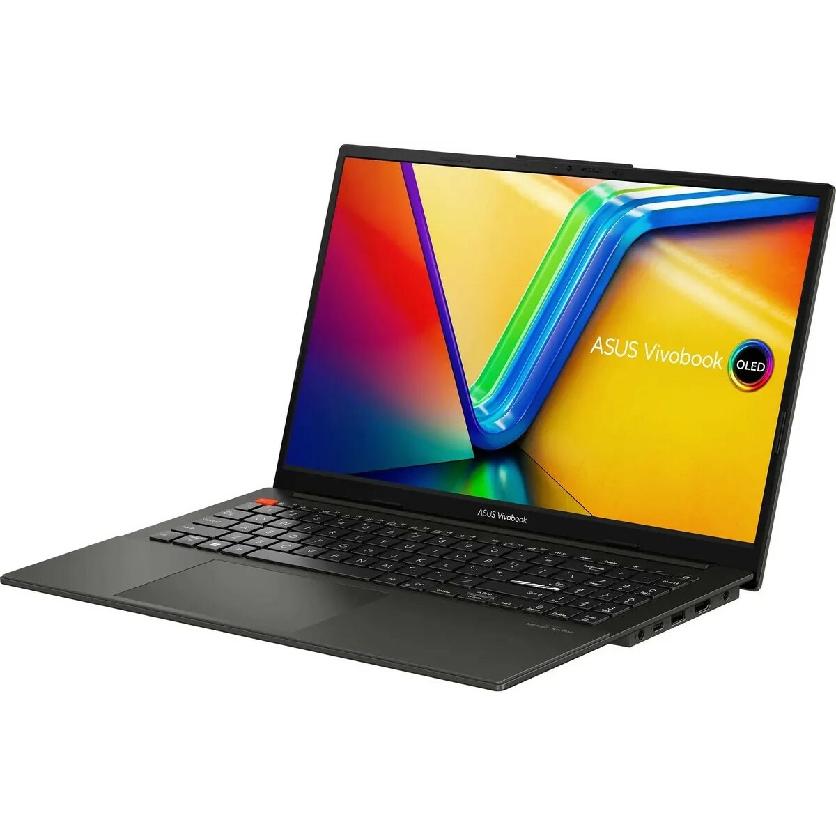 Ноутбук Asus Vivobook S 15 OLED K5504VA-MA278W Core i9 13900H 16Gb SSD1Tb Intel Iris Xe graphics 15.6 OLED 2.8K (2880x1620) Windows 11 Home black WiFi BT Cam (90NB0ZK2-M00LT0)