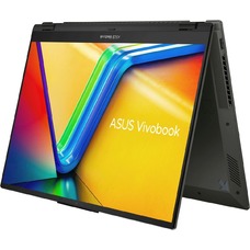 Ноутбук Asus Vivobook S 16 Flip TN3604YA-MC099W Ryzen 5 7530U 8Gb SSD512Gb AMD Radeon Vega 7 16 IPS Touch WUXGA (1920x1200) Windows 11 Home black WiFi BT Cam (90NB1041-M00450)