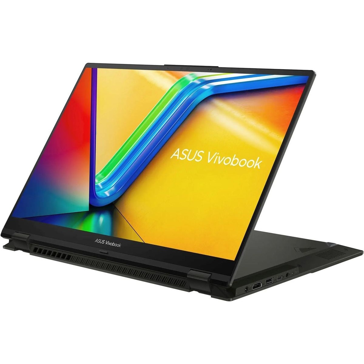 Ноутбук Asus Vivobook S 16 Flip TP3604VA-MC189 Core i5 13500H 16Gb SSD512Gb Intel Iris Xe graphics 16 IPS Touch WUXGA (1920x1200) noOS black WiFi BT Cam (90NB1051-M00780)