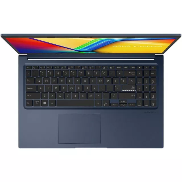 Ноутбук Asus Vivobook 15 X1504VA-BQ283 Core i5 1335U 16Gb SSD512Gb Intel Iris Xe graphics 15.6 IPS FHD (1920x1080) noOS blue WiFi BT Cam (90NB10J1-M00BN0)