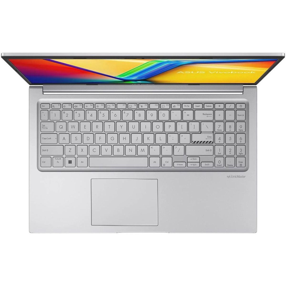 Ноутбук Asus Vivobook 15 X1504VA-BQ287 Core i5 1335U 16Gb SSD512Gb Intel Iris Xe graphics 15.6 IPS FHD (1920x1080) noOS silver WiFi BT Cam (90NB10J2-M00BU0)