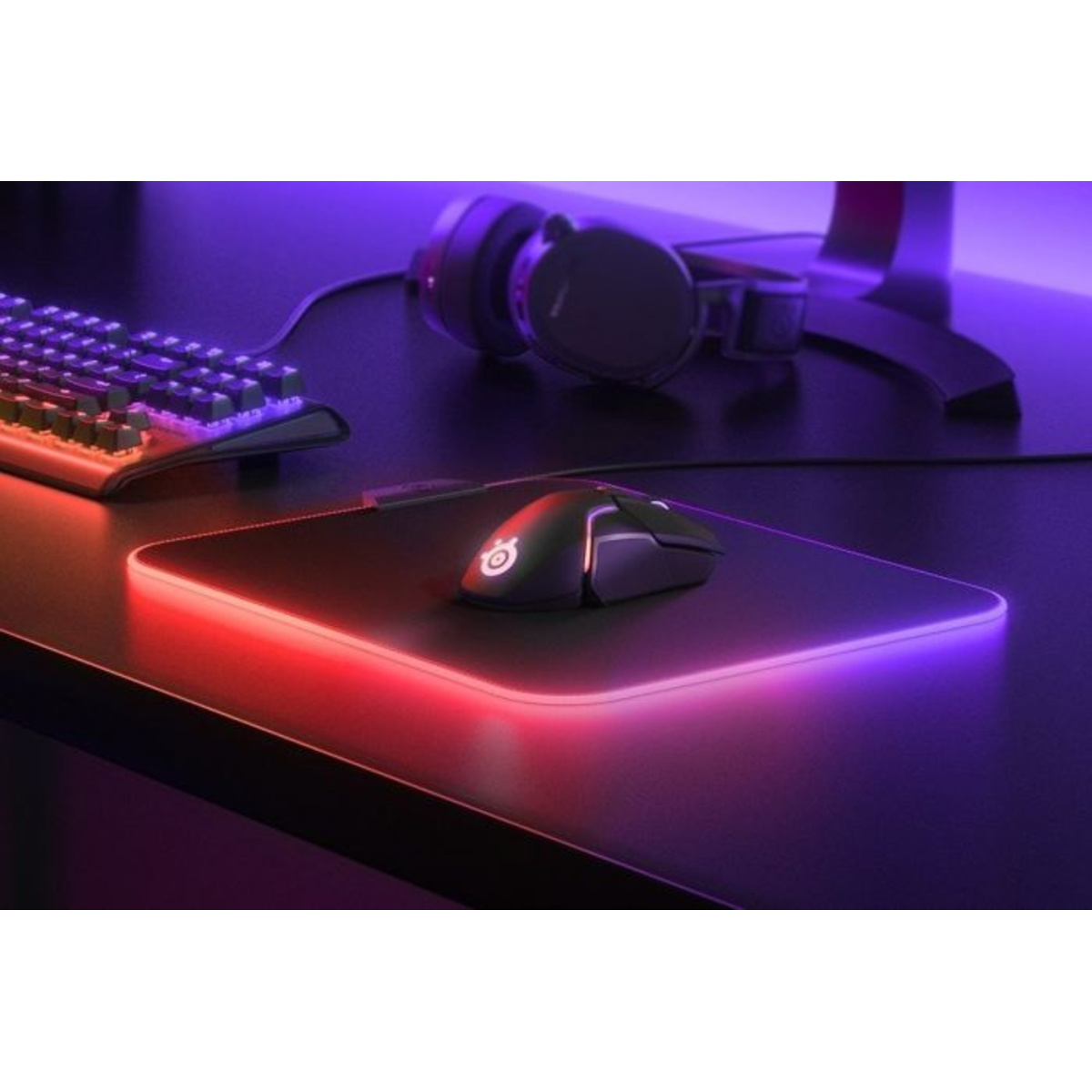 Коврик для мыши Steelseries QcK Prism Cloth M (Цвет: Black)