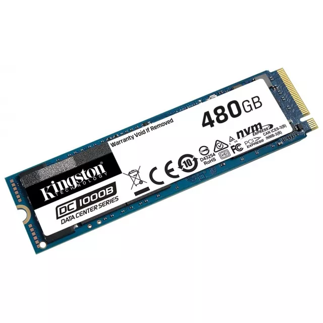Накопитель SSD Kingston PCI-E 3.0 x4 480Gb SEDC1000BM8/480G