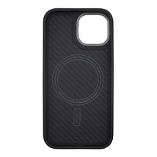 Чехол-накладка Comma Kevlar Series Magnetic Case для iPhone 15 Plus, черный