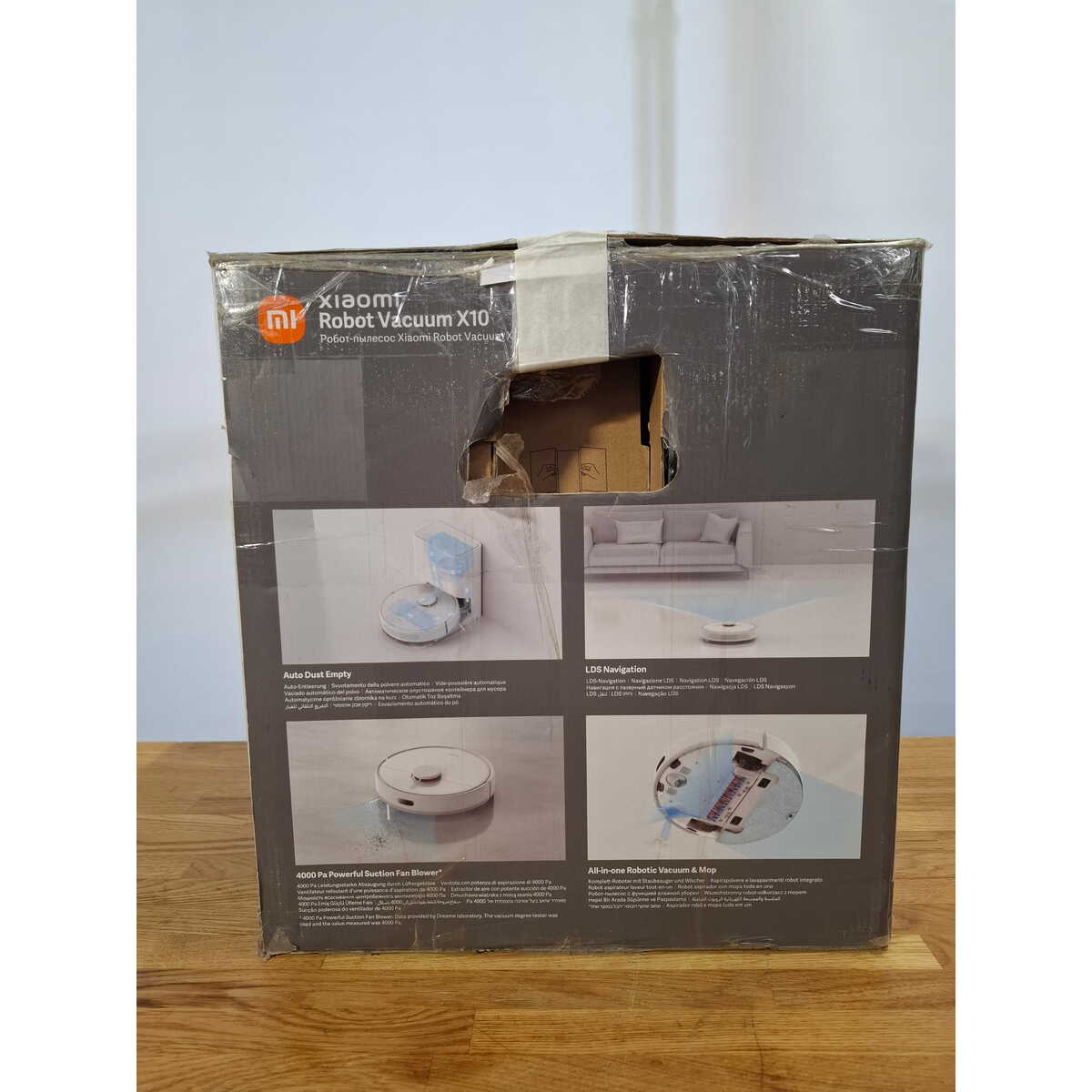 Робот-пылесос Xiaomi Robot Vacuum X10 EU B102GL, белый