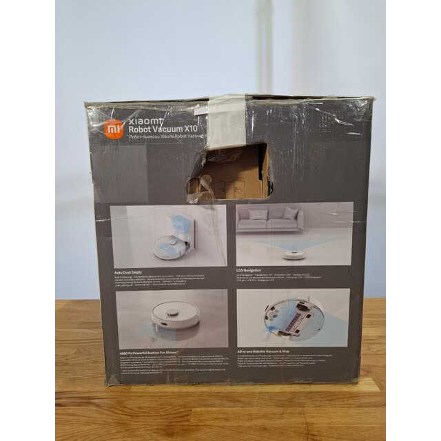 Робот-пылесос Xiaomi Robot Vacuum X10 EU B102GL, белый Робот-пылесос Xiaomi Robot Vacuum X10 EU B102GL, белый
