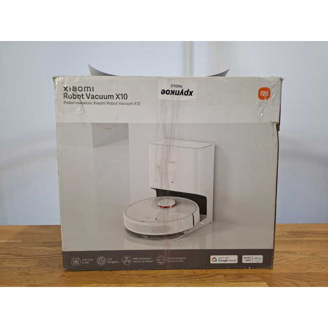 Робот-пылесос Xiaomi Robot Vacuum X10 EU B102GL, белый Робот-пылесос Xiaomi Robot Vacuum X10 EU B102GL, белый