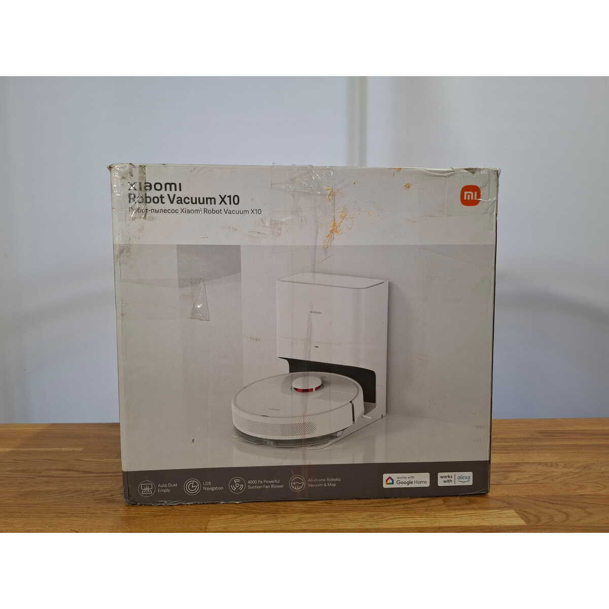 Робот-пылесос Xiaomi Robot Vacuum X10 EU B102GL, белый