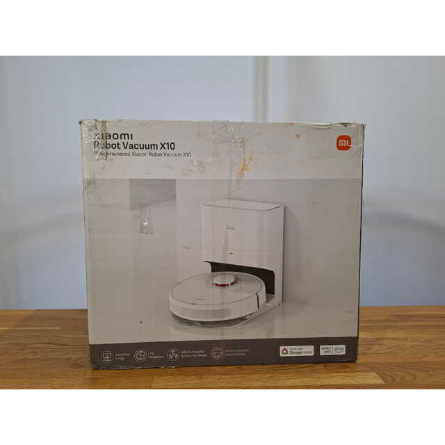 Робот-пылесос Xiaomi Robot Vacuum X10 EU B102GL, белый Робот-пылесос Xiaomi Robot Vacuum X10 EU B102GL, белый