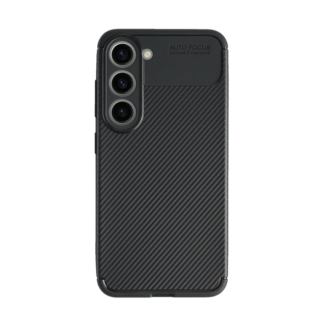 Чехол-накладка Devia Carbon Fiber Texture Shockproof Case для смартфона Samsung Galaxy S23, черный