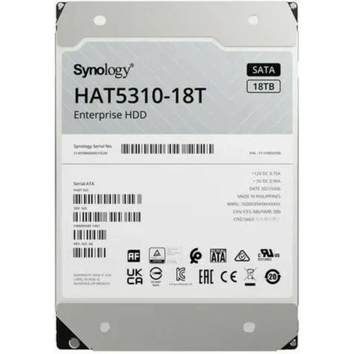 Жесткий диск Synology SATA 18Tb HAT5310-18T 