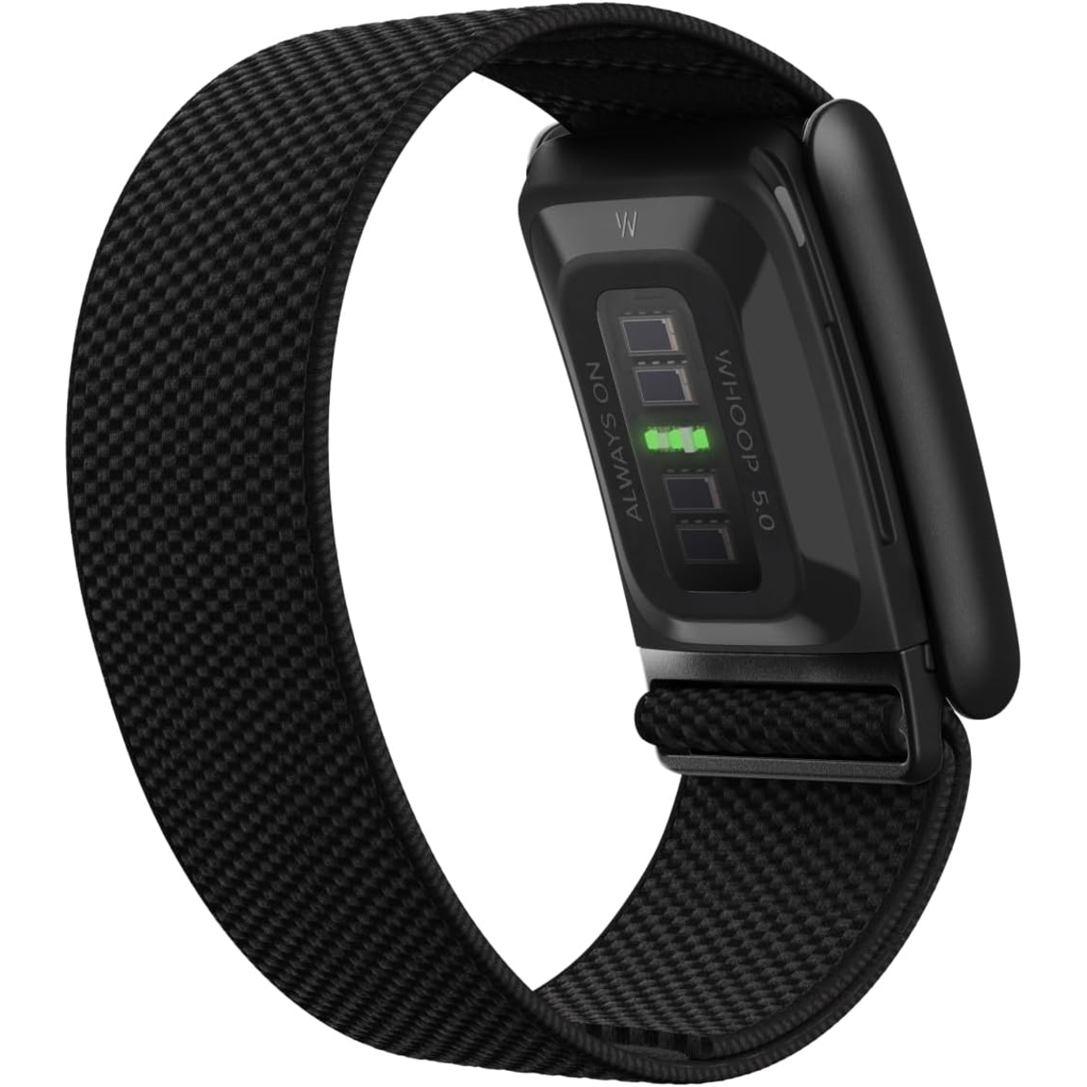 Фитнес-браслет Whoop Peak 5.0 with SuperKnit Obsidian Band, черный
