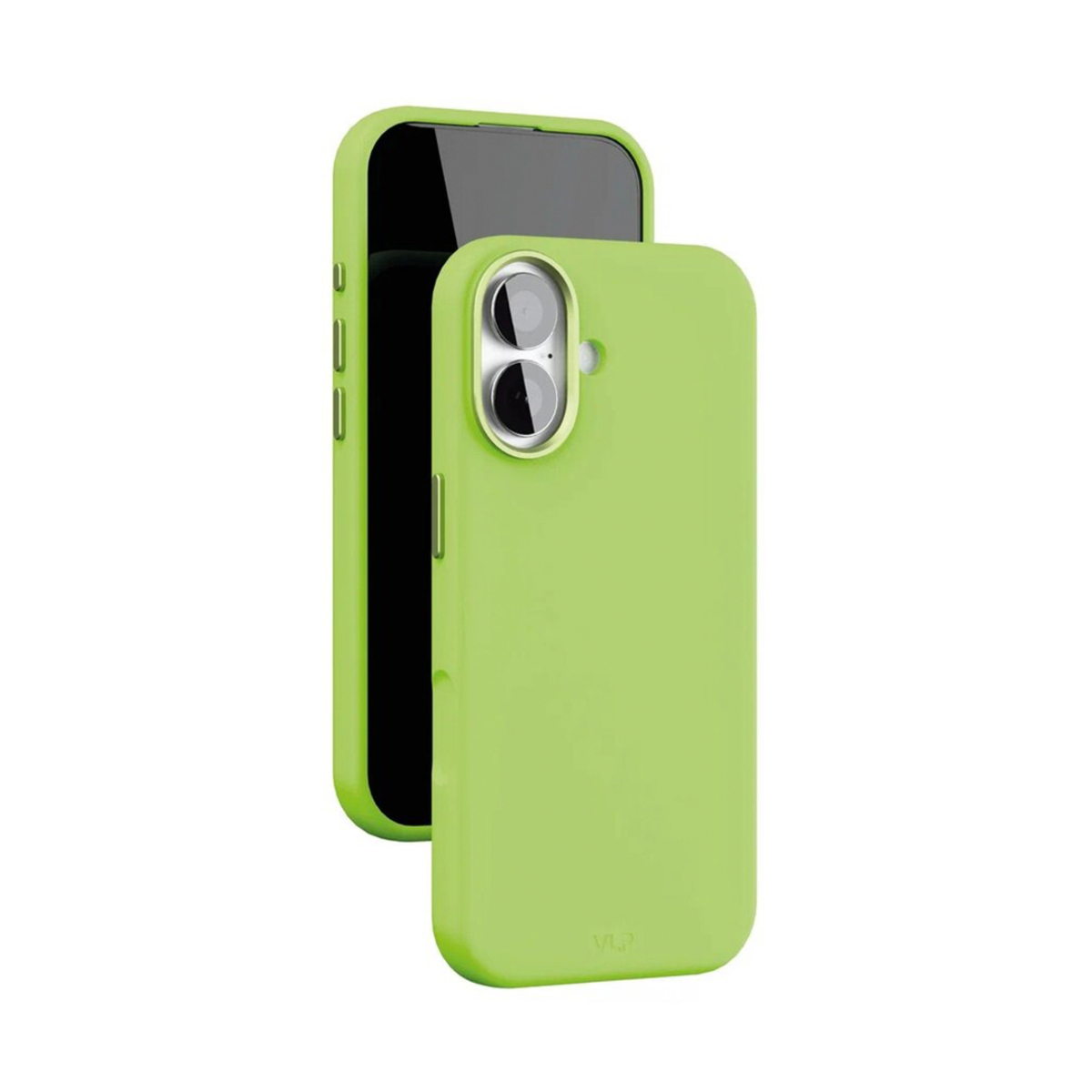 Чехол-накладка VLP Aster Pro Case with MagSafe для смартфона Apple iPhone 17 (Цвет: Lime)