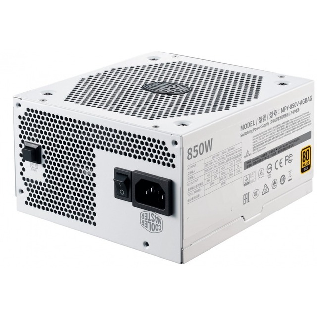 Блок питания Cooler Master ATX 850W V Gold V2 White Case