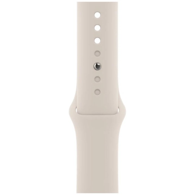 Умные часы Apple Watch SE (2022) 44mm Aluminum Case with Sport Band M/L (Цвет: Starlight)