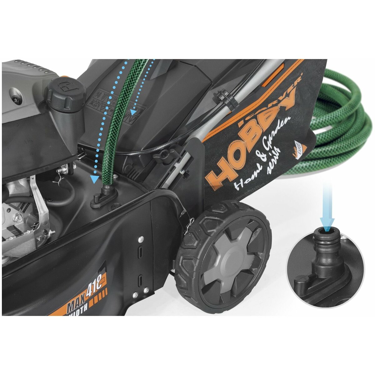 Газонокосилка Carver LMG-2042HM HOBBY (Цвет: Black)