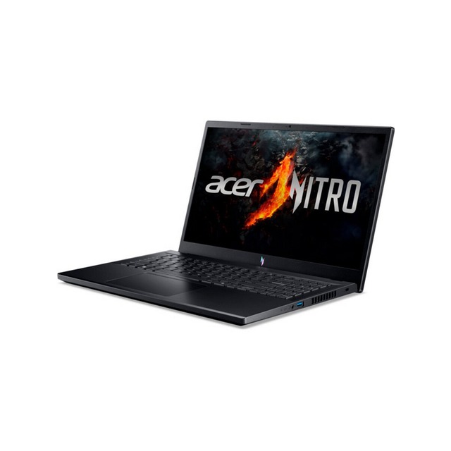 Ноутбук 15.6  IPS FHD ACER Nitro V 15 ANV15-41-R6KT black (Ryzen 5 7535HS/16Gb/512Gb SSD/3050 6Gb/noOS) (NH.QSHER.001)