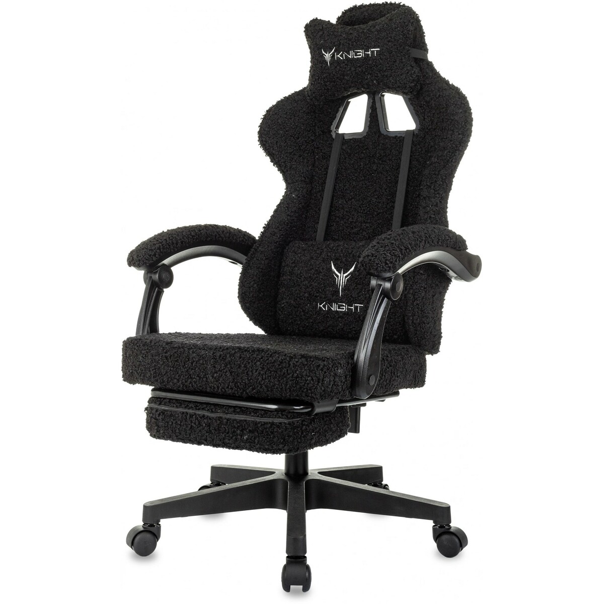 Кресло игровое Knight Lord/F, черный 