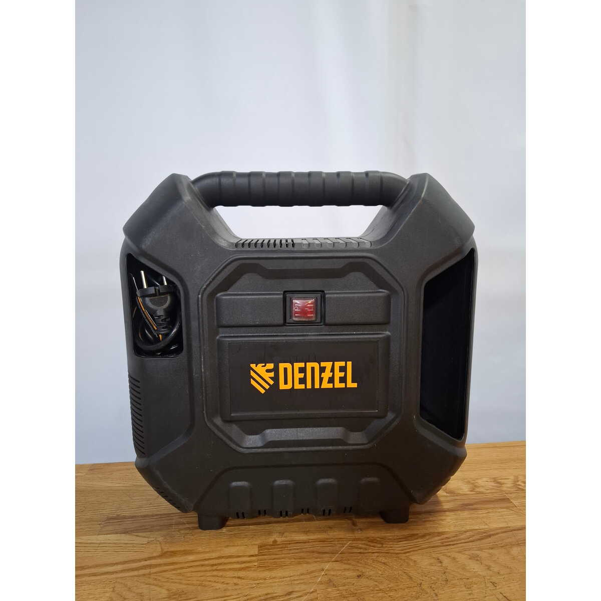 Компрессор поршневой Denzel DL1100, черный