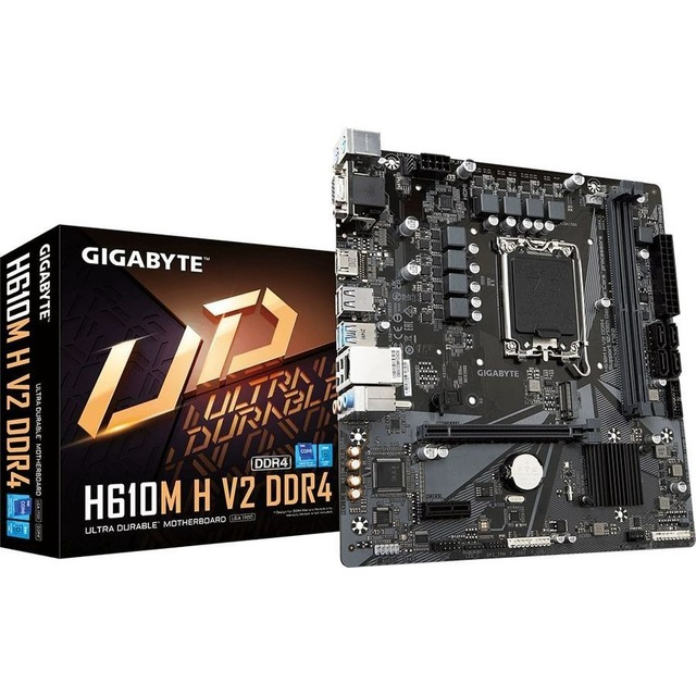 Материнская плата Gigabyte H610M H V2 DDR4