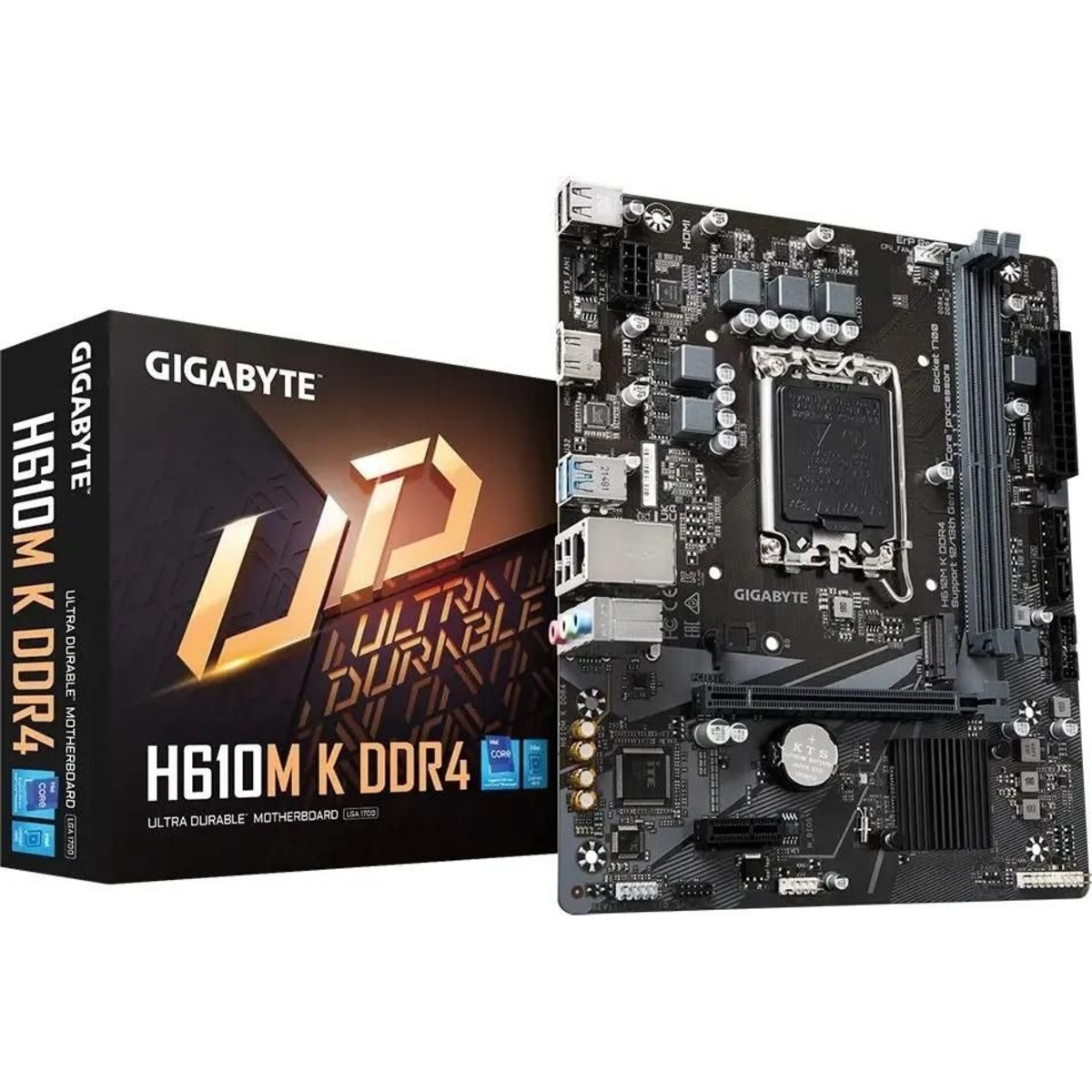 Материнская плата Gigabyte H610M K DDR4