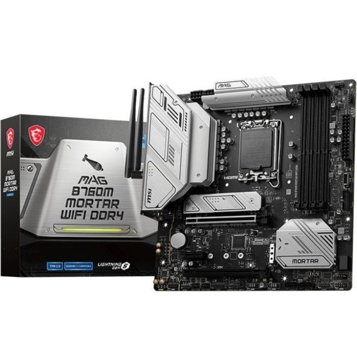 Материнская плата MSI MAG B760M MORTAR WIFI DDR4