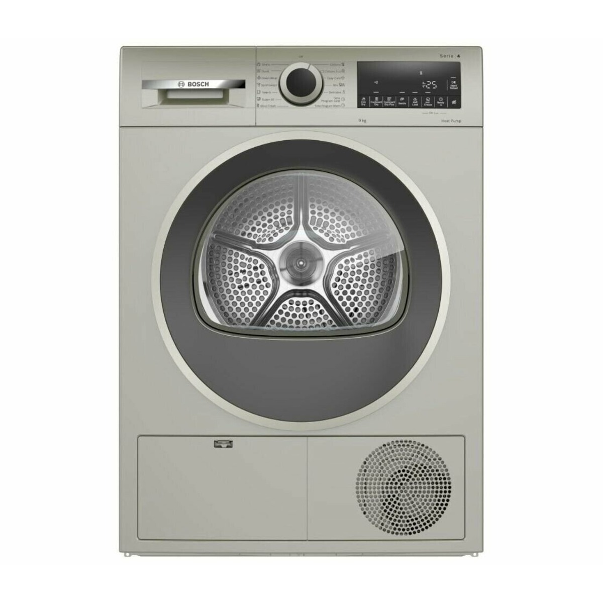 Сушильная машина Bosch WQG1420XME (Цвет: Dark Silver)