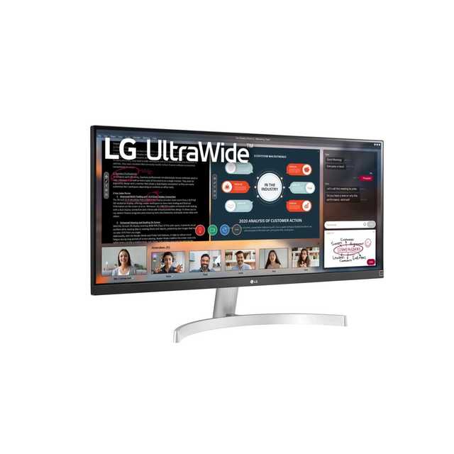 Монитор LG 29  UltraWide 29WN600-W (Цвет: White)