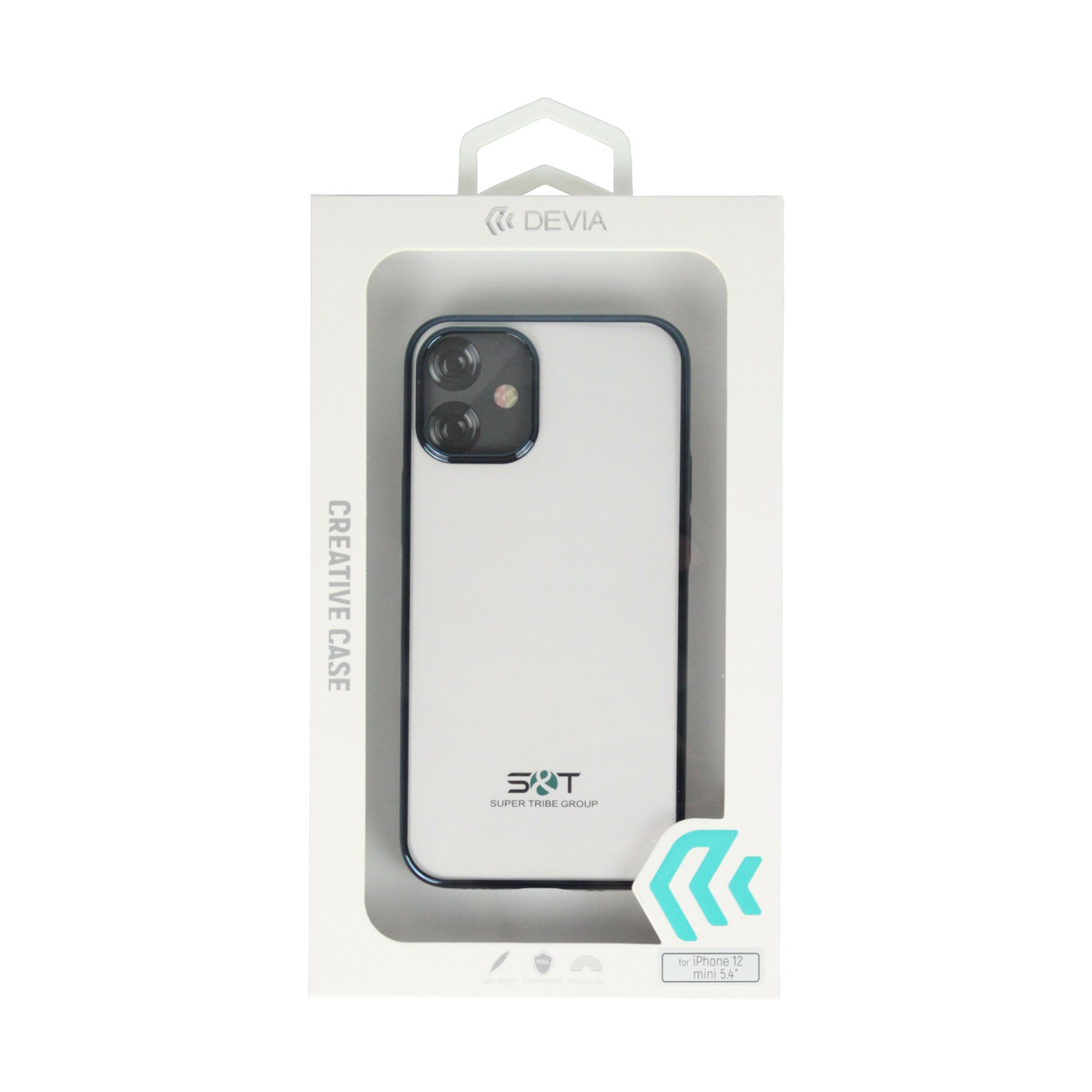 Чехол Devia Glimmer Series Case для iPhone 12 mini (Цвет: Blue)