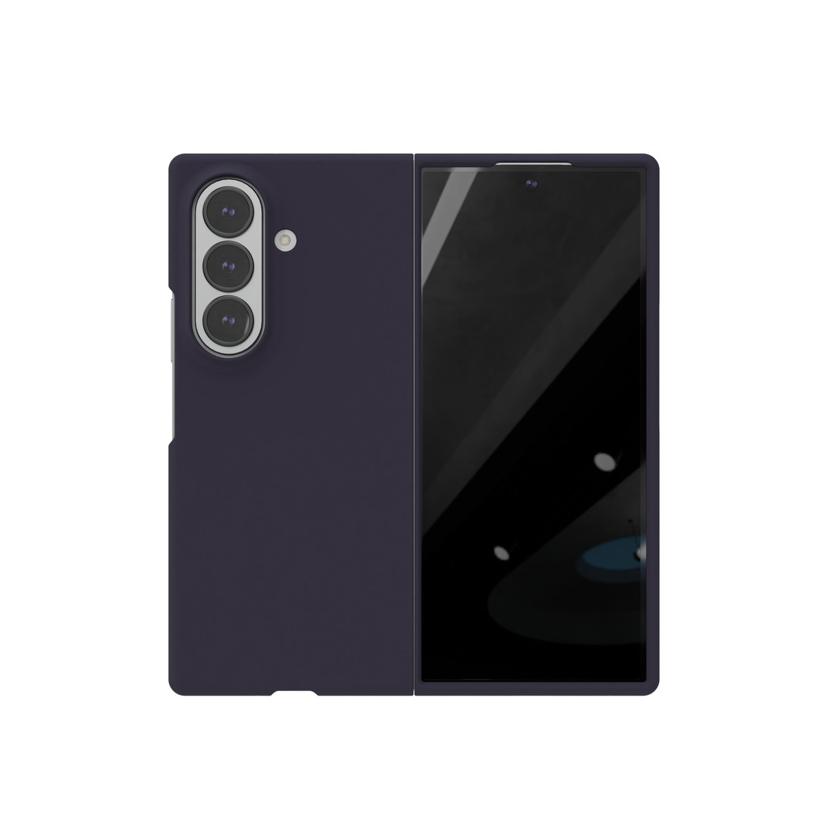 Чехол-накладка VLP Flex Case с MagSafe для Samsung Galaxy Z Fold 8 Ultra, фиолетовый