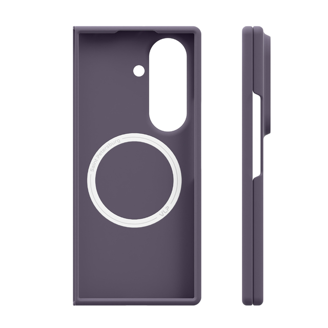 Чехол-накладка VLP Flex Case с MagSafe для Samsung Galaxy Z Fold 8 Ultra, фиолетовый Чехол-накладка VLP Flex Case с MagSafe для Samsung Galaxy Z Fold 8 Ultra, фиолетовый