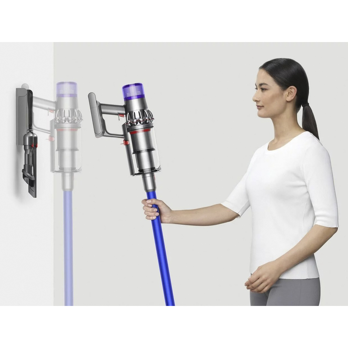 Пылесос Dyson V11 Absolute (Цвет: Nikel/Blue)